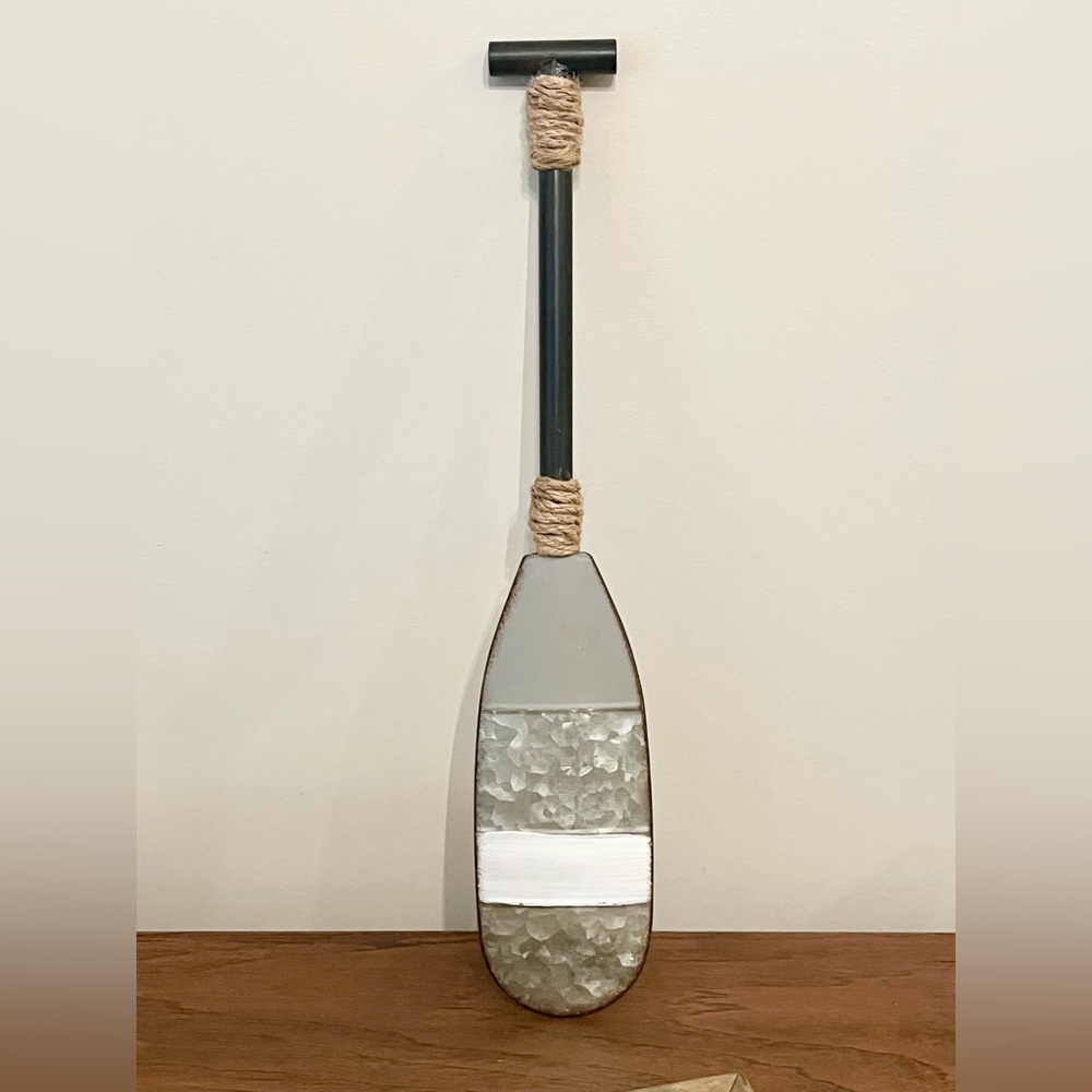Nautical Theme Home Decor-Paddle On Print & Decorative Oar - Picture 3 of 7